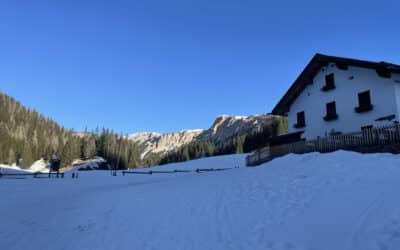 Croda del Becco da malga Ra Stua
